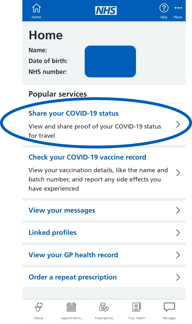 Vaccine batch number check